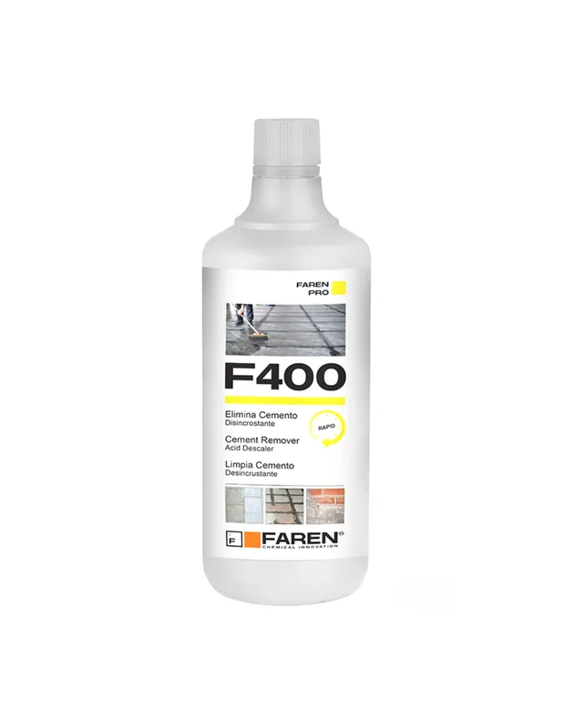 Faren F400 Disincrostante Concentrato Per Cemento Malta Calcare Ossidazioni 1 L Gecertificeerd