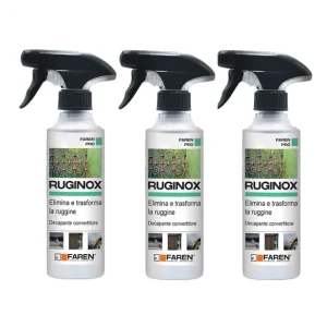Faren RUGINOX Spray Convertitore Di Ruggine Rimuove Ossidazioni 250 ml 3 Pezzi Superprijs