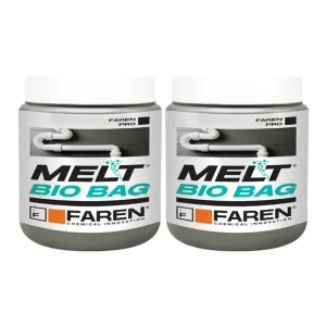 Faren MELT BIO BAG Trattamento Per Scarichi e Fosse Biologiche 300 gr. 2 Pezzi Dagaanbieding