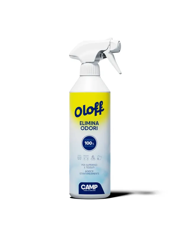 CAMP Oloff 500 ml Elimina Odori Istantaneo Per Superfici E Tessuti Alleen Vandaag