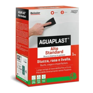 AGUAPLAST ALTO STANDARD POLVERE Stucco Pronto Per Interni 1 Kg Veilige Betaling