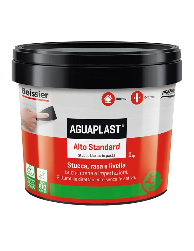 AGUAPLAST ALTO STANDARD PASTA Stucco Pronto Per Interni 1 Kg Hoge Kwaliteit
