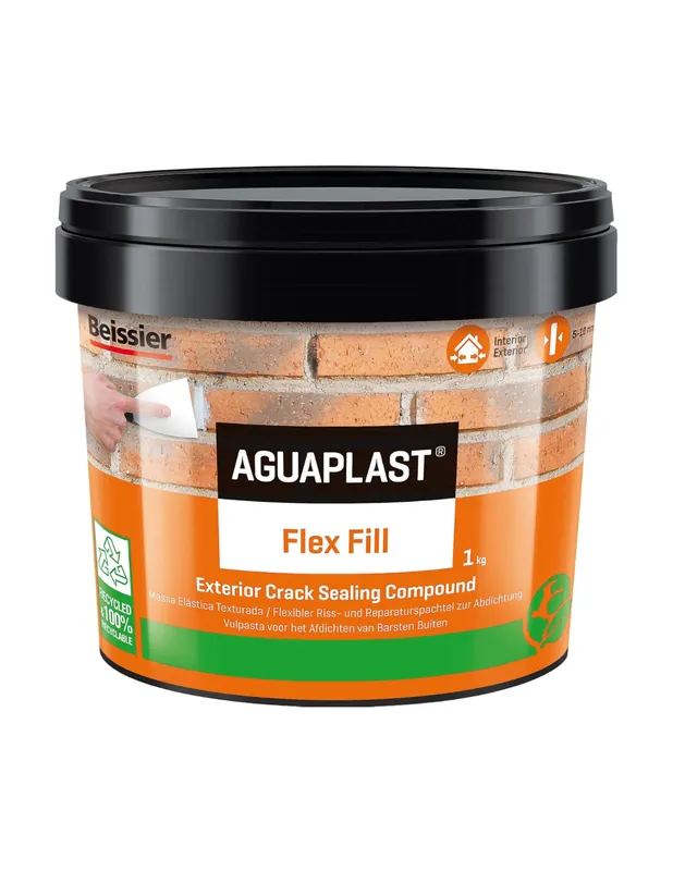 AGUAPLAST DYNAMIC FLEX FILL Pasta Riempitiva Flessibile Interni Ed Esterni 1 Kg Uitverkoop