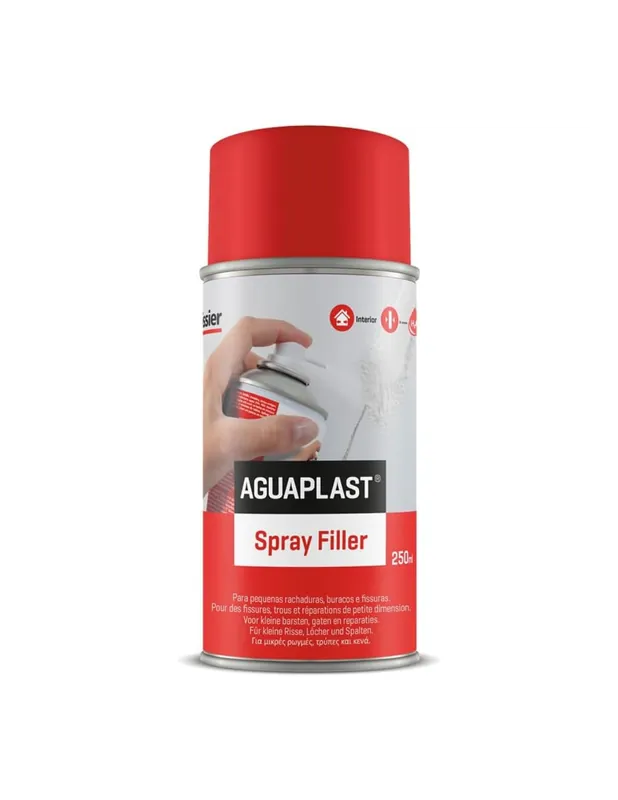 AGUAPLAST SPRAY FILLER Stucco Spray Per Interni 250 ml Finale Uitverkoop