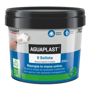 Bestel Nu AGUAPLAST IL SOLISTA Stucco Leggero In Pasta Per Riempire Buchi E Crepe 1 pz., 250 ml