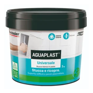 AGUAPLAST UNIVERSALE Stucco Pronto All‘Uso Per Qualsiasi Superficie 1 Kg Tijdelijk Beschikbaar