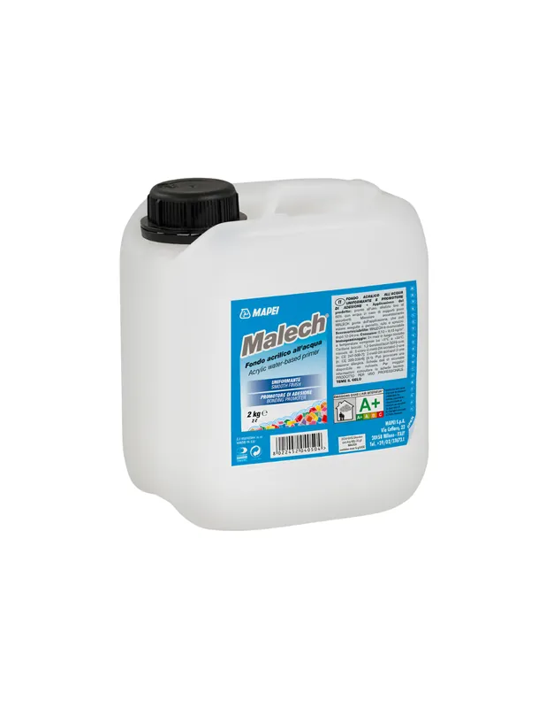 MAPEI Malech Fondo Acrilico All‘Acqua Uniformante Promotore Di Adesione 2 kg Actieprijs