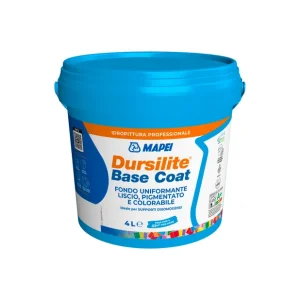 MAPEI Dursilite Base Coat Fondo Murale Liscio Colorabile Supporti Disomogenei 4 lt, 1 pz. Snelle Levering