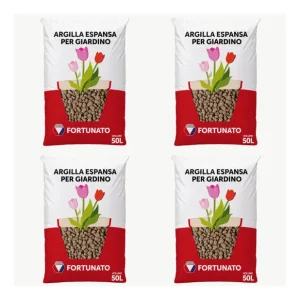 Argilla Espansa Leggera Per Piante 50 L 8-20 mm Pezzi 4 Goedkoop