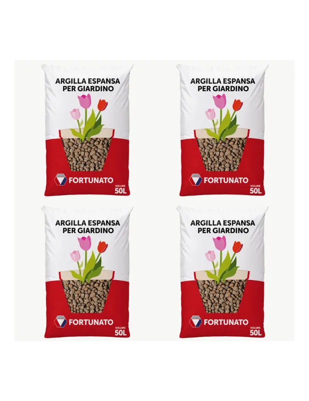 Argilla Espansa Leggera Per Piante 50 L 8-20 mm Pezzi 4 Goedkoop