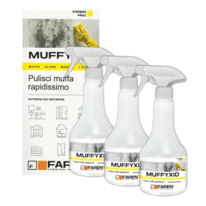 Bestel Nu Faren MUFFYXID 500 ml Pulitore Antimuffa Ad Azione Rapida Igienizzante 3 Pezzi