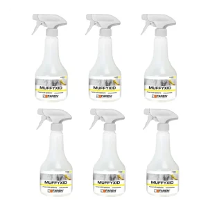 Faren MUFFYXID 500 ml Pulitore Antimuffa Ad Azione Rapida Igienizzante 6 Pezzi Gratis Retour