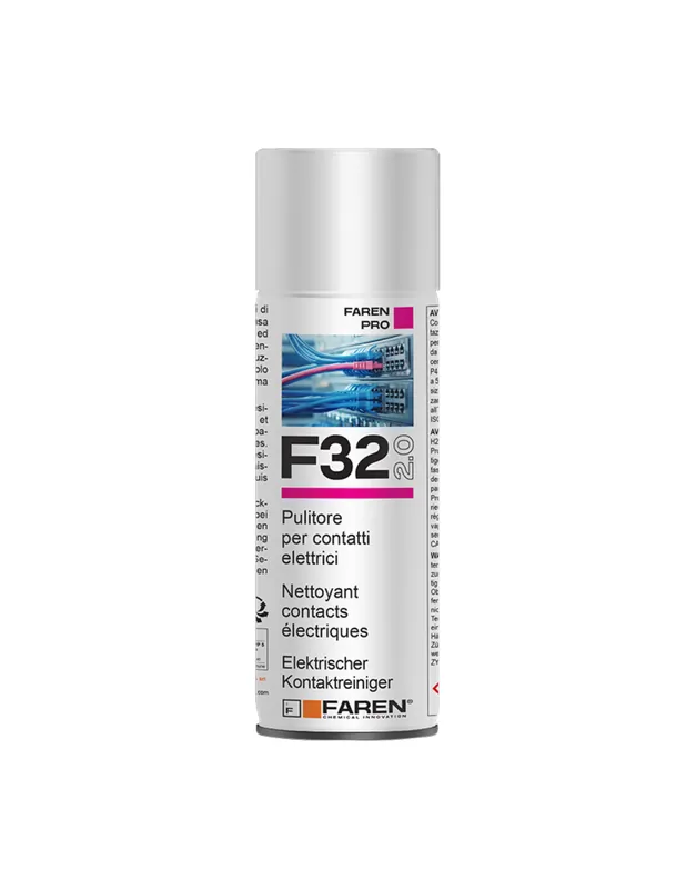 Exclusieve Aanbieding Faren F32 Pulitore per Contatti Spray Sgrassante A Rapida Evaporazione 400 ml