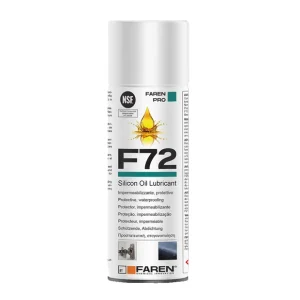 Faren F72 Olio Silicone Spray 400ml Lubrificante Idrorepellente Metalli Meest Verkocht