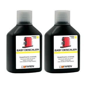 Faren EASY DESCALER Decalcificante Universale Per Elettrodomestici 500 ml 2 Pezzi Favoriet