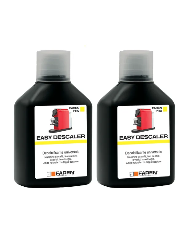Faren EASY DESCALER Decalcificante Universale Per Elettrodomestici 500 ml 2 Pezzi Favoriet