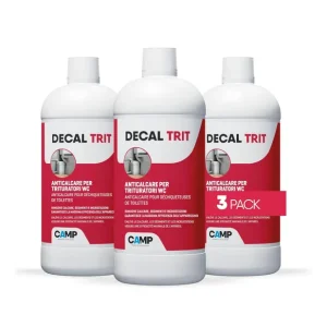 Bestel Nu Decal Trit Anticalcare Per Rimuovere Calcare E Incrostazioni 1 Lt Kit 3 Pezzi