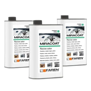 Faren MIRACOAT L Protettivo Rigenerante Ravviva Colore Multi-Superficie 500 ml 3 Pezzi Nu Kopen