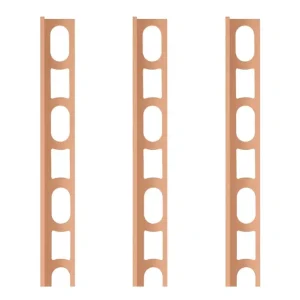 Profili In Alluminio Verniciato Colore 142 Marrone a L per Finitura Parete Proangle 1 pz., 3 PZ Lage Kosten