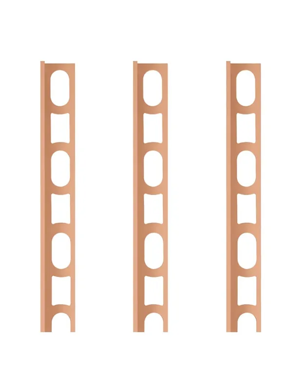 Profili In Alluminio Verniciato Colore 142 Marrone a L per Finitura Parete Proangle 1 pz., 3 PZ Lage Kosten