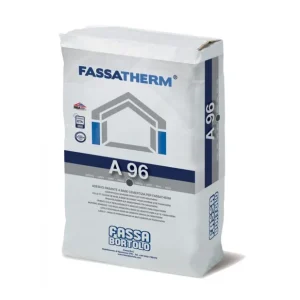 Must-Have Fassa A 96 Collante Rasante Fibrato Per Cappotto Polistirolo E Sughero 25 kg