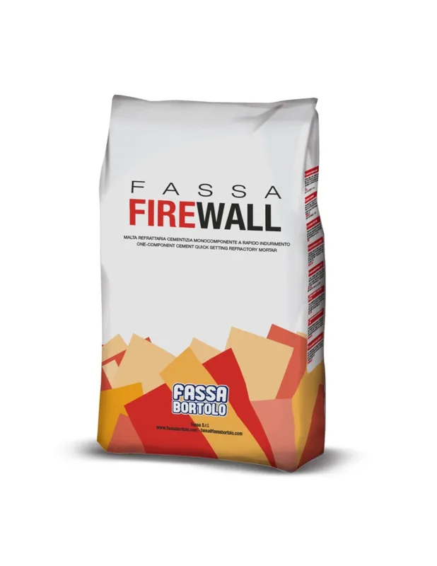 Fassa FIREWALL Malta Refrattaria Cementizia Rapida Per Alte Temperature 5 Kg Beperkt Aanbod