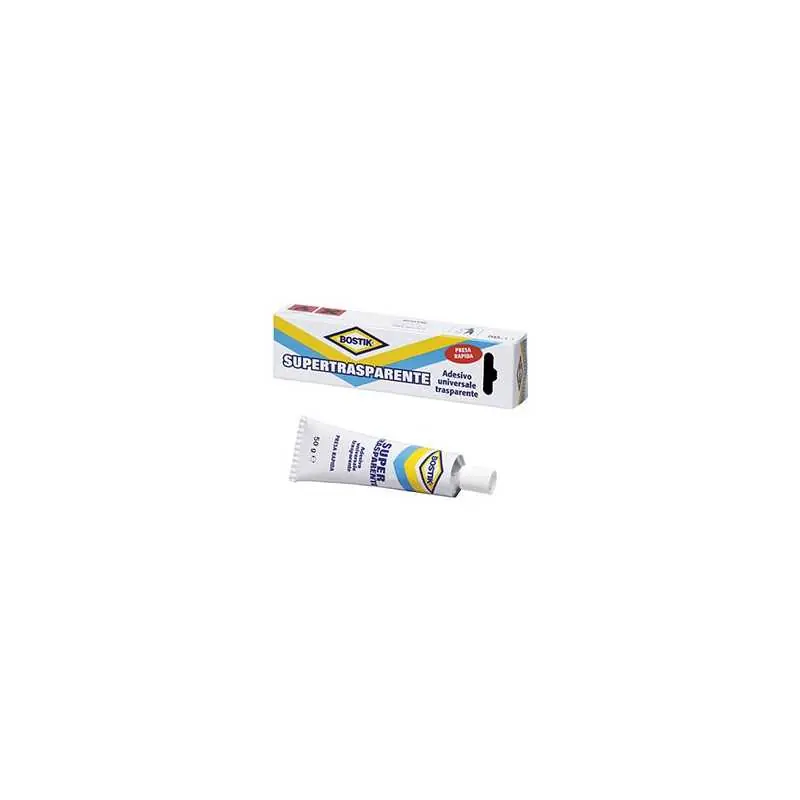 Alleen Vandaag COLLA BOSTIK SUPERTRASPARENTE GR 50,Eur 4,04