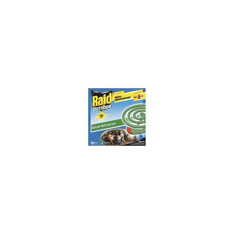 Exclusieve Aanbieding SPIRALI RAID ANTIZANZARE CON.10 PZ.,Eur 2,25