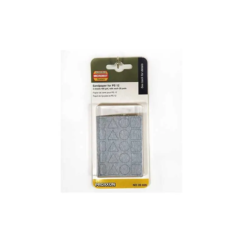 Beperkte Voorraad CARTA ABRASIVA PROXXON PS12 GR.240 28824,Eur 6,38
