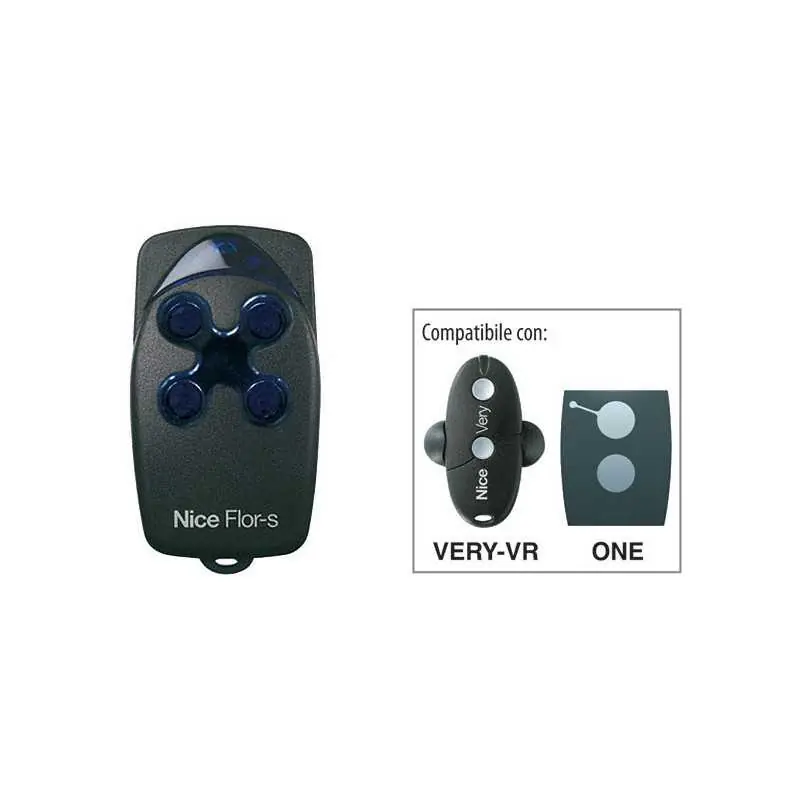 RADIOCOMANDI NICE FLOR-S 4T,Eur 30,44 Exclusieve Aanbieding