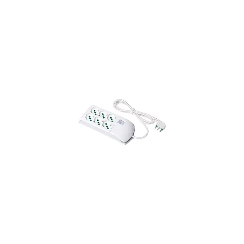 MULTIPRESA 410300 6BI/SCH+INTERRUTTORE,Eur 26,09 Bestel Nu