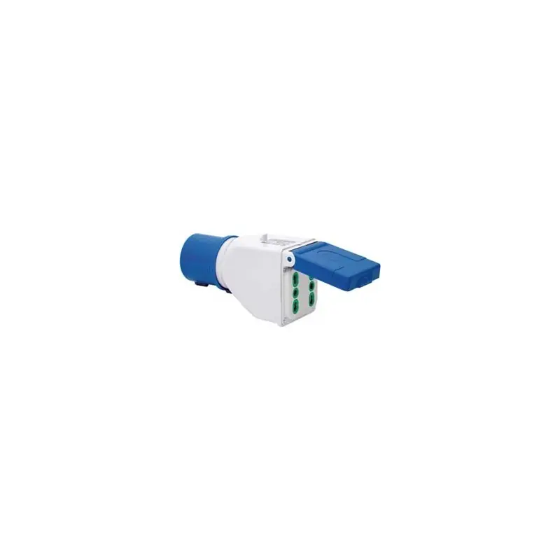 ADATTATORE CEE 73101 SPINA/2 BIPASSO,Eur 16,75 Alleen Vandaag