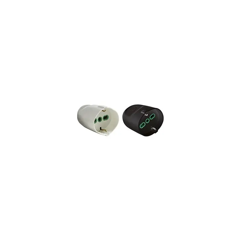 PRESA VOLANTE SCHUKO 2P+T16A,Eur 4,19 Colore BIANCO Lage Kosten