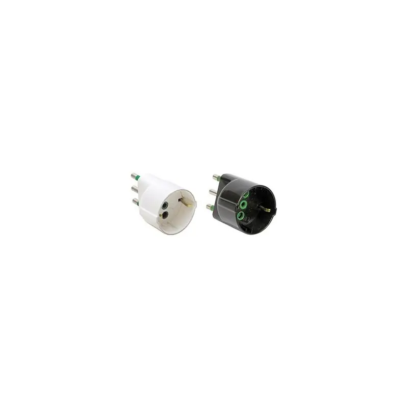 ADATTATORE SPINA 16A / SCHUKO,Eur 2,58 Colore BIANCO Koop Vandaag
