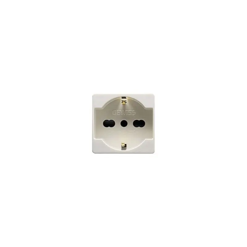 PRESA GEWISS SYSTEM BIPRESA+SCHUKO BIANCO Seizoensaanbieding