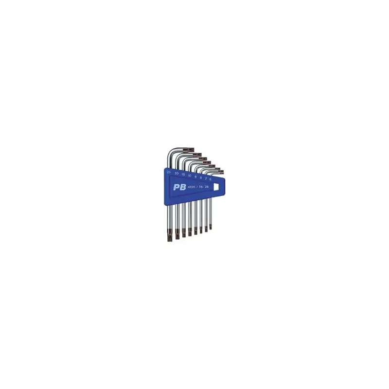 CHIAVI TORX PIEGATE CROMATE 8 PZ PB ART.410 Dagaanbieding