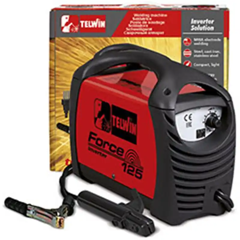 Snelle Levering SALDATRICE TELWIN INVERTER FORCE 125 KIT,Eur