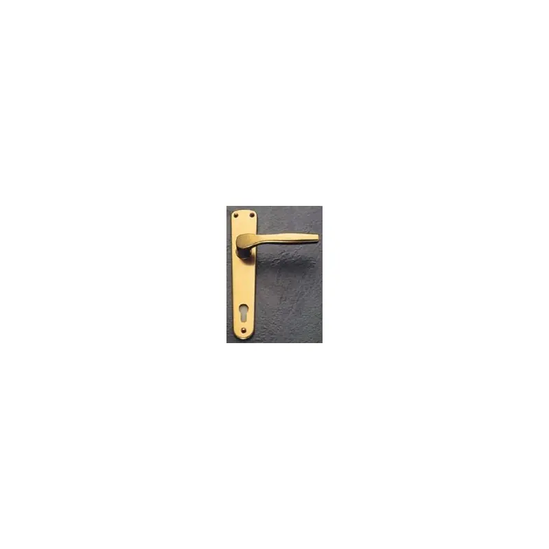 Hoge Kwaliteit MANIGLIE ALLUMINIO ANODIZZATO BRONZO Q.8 PLACCA