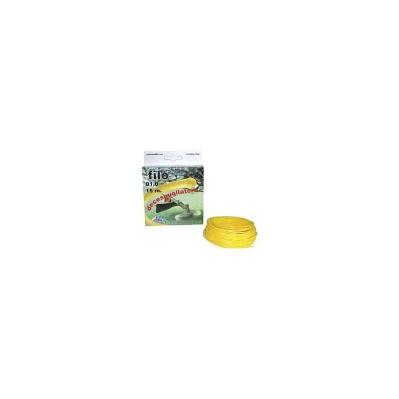 Beperkte Voorraad FILO DECESP.2,4X100 MT.TONDO GIALLO,Eur 11,85