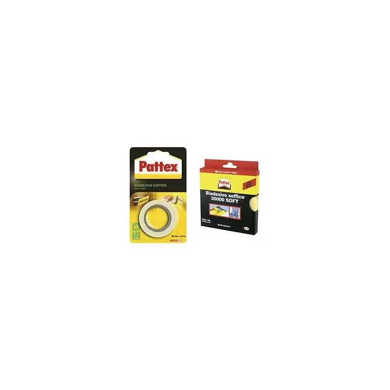 NASTRO BIADESIVO PATTEX SOFFICE 25MM 1,5MT,Eur Alleen Vandaag