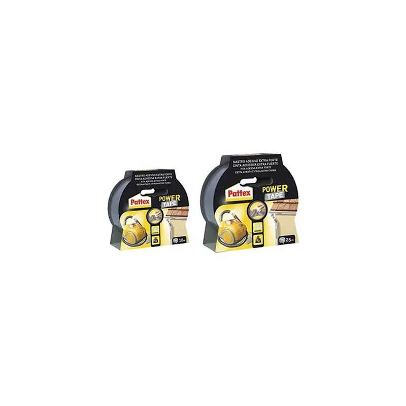 NASTRO PATTEX POWER TAPE GRIGIO 50MM 25MT,Eur Flitsaanbieding