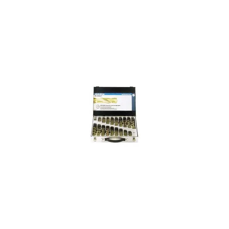 Premium PUNTE ELICOIDALI COBALTO 8% VALIGETTA 116 PZ,Eur