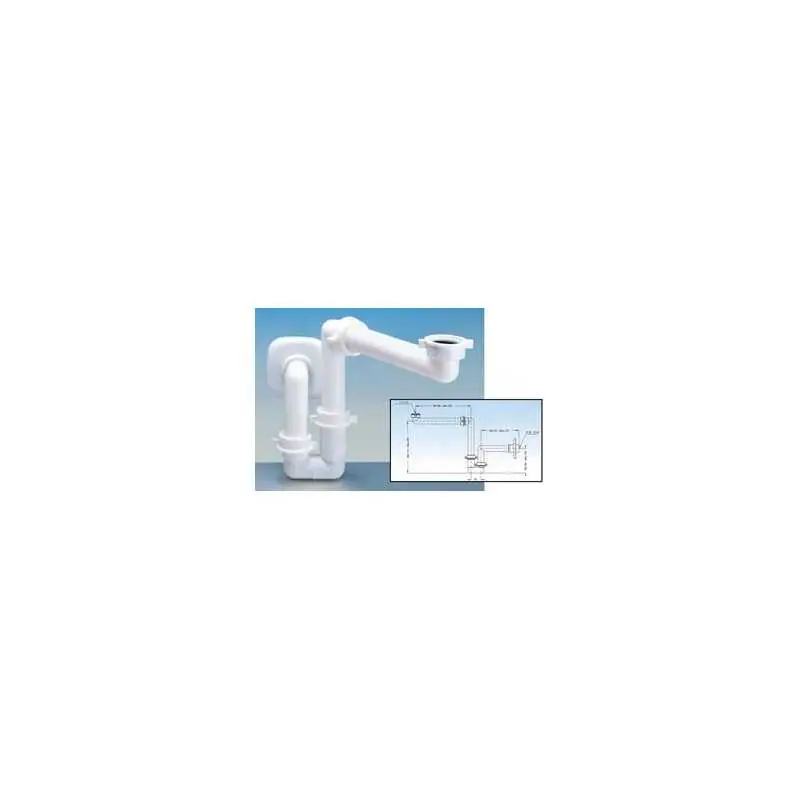 SIFONE LIRA LAVABO SALVASPAZIO,Eur 11,84 Alleen Vandaag