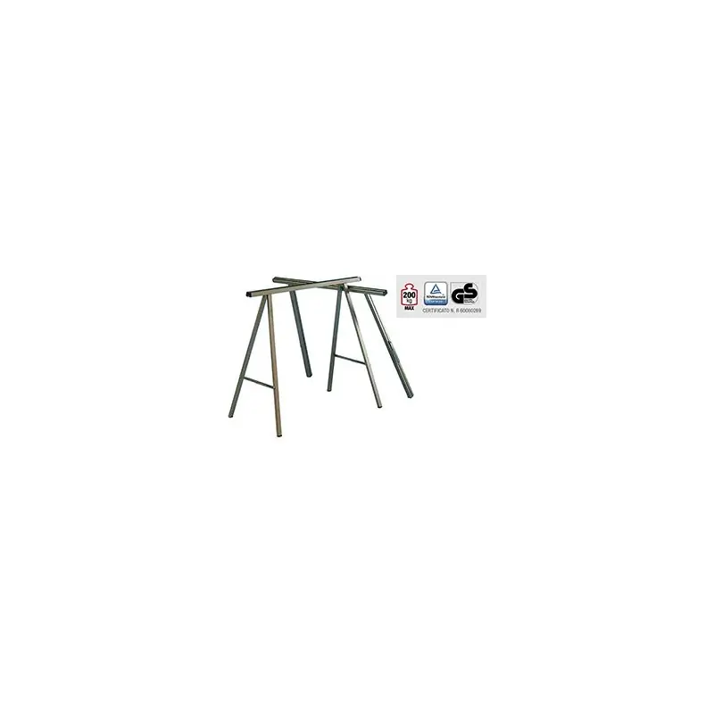 CAVALLETTI FACAL PIEGHEVOLI IN ACCIAIO,Eur 58,04 Tijdelijk Beschikbaar