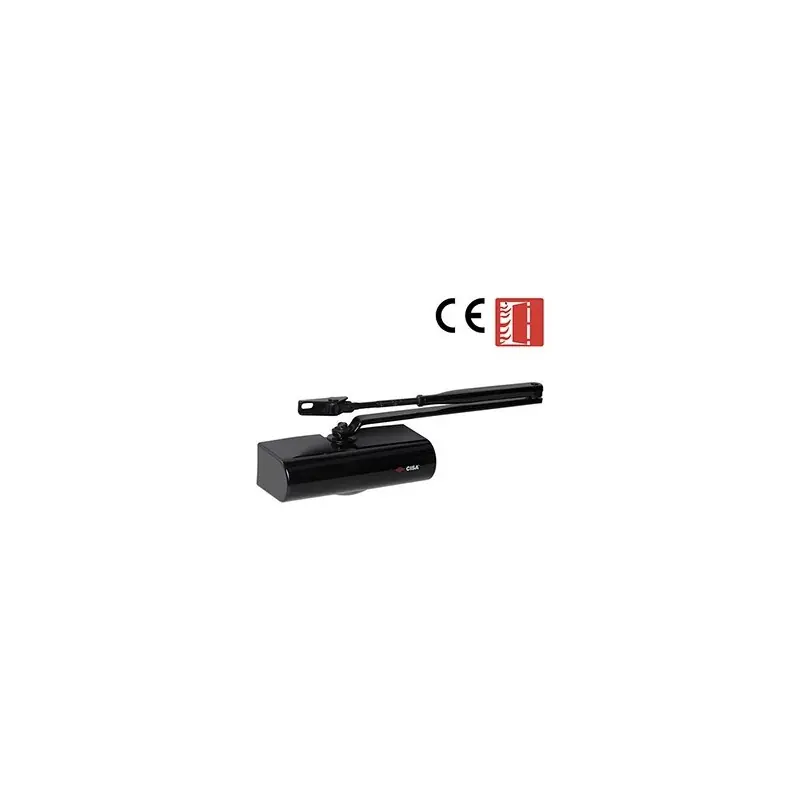 CHIUDIPORTA AEREI CISA SMART PLUS2 ART.C1415,Eur Colore NERO Merkproduct