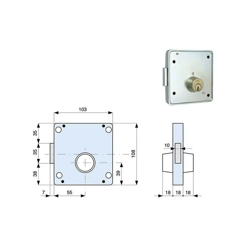 Shop Nu SERRATURE MG ART.423,Eur 35,64 Versione DESTRA