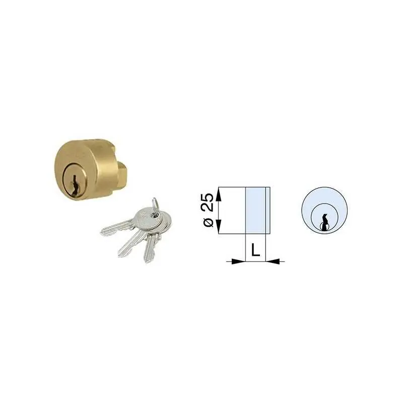 Goedkoop CILINDRI MG 008110 TONDO FISSO MM11,Eur 13,26