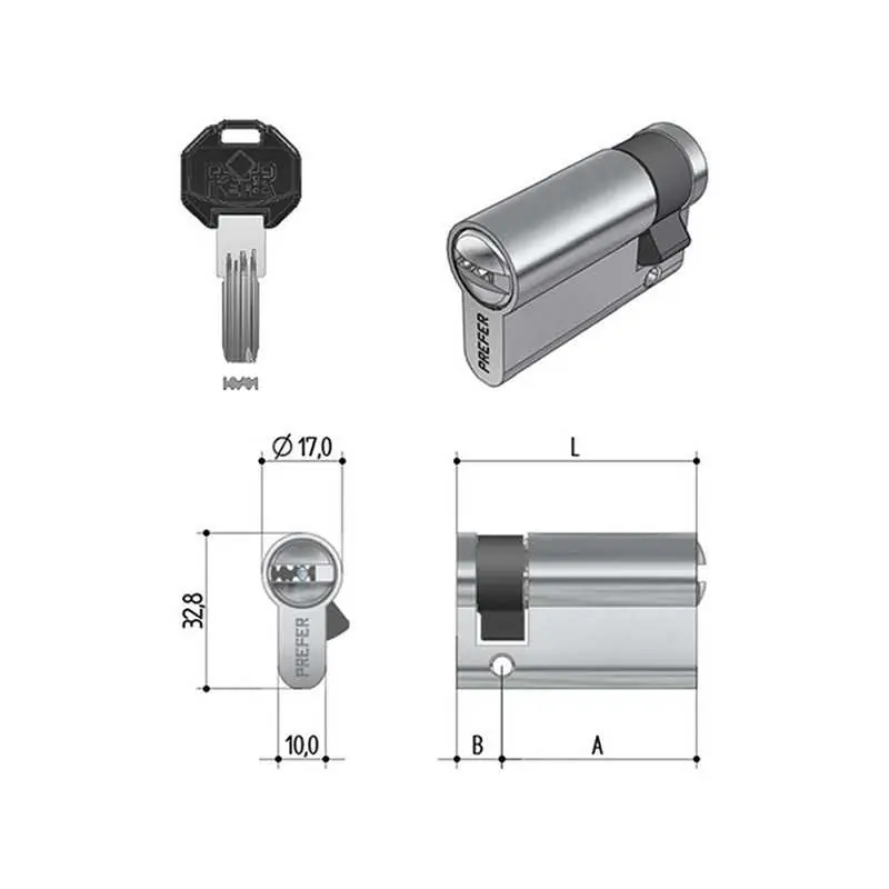 CILINDRI PREFER SAGOMATO WE0S.2410,Eur 28,94 Lage Prijs