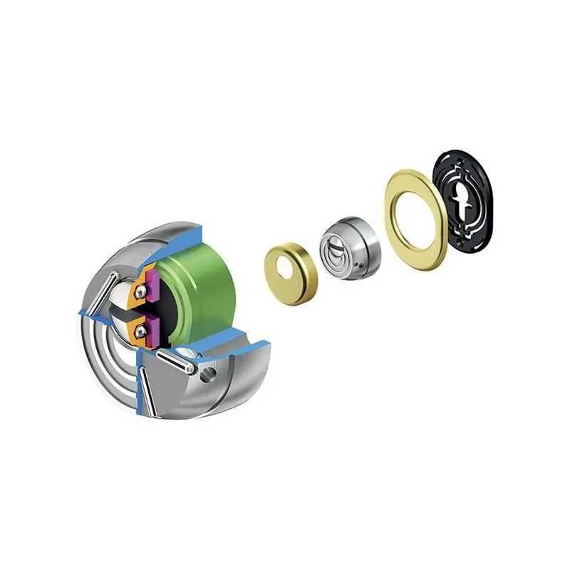 Laatste Versie PROTEZIONE DISEC SFERICK RWS68D1P,Eur 37,93 Finitura Ottone