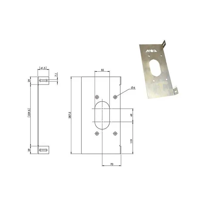 SERR.MOIA PIASTRA X ES DMVR0774,Eur 11,31 Rechtstreeks Van De Fabrikant